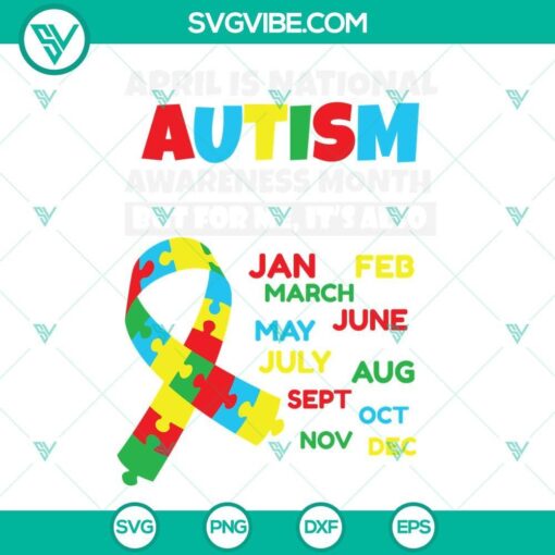 autism awareness month svg autism awareness shirt svg autism awareness ribbon svg autism svg 7 mockup