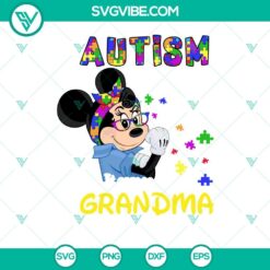 Autism, Disney, SVG Files, Autism Doesn’t Come With A Manual SVG Download, It 1