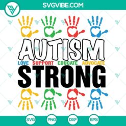 Autism, SVG Files, Autism Strong SVG Images, Autism SVG Download, Autism 23