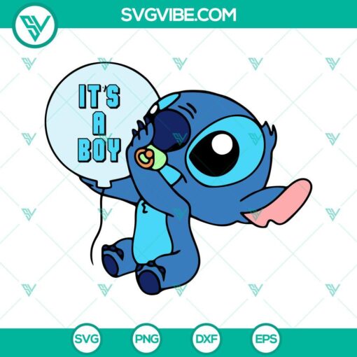 baby angel stitch svg bundle stitch it s a boy svg angel it s a girl svg disney baby birthday svg png dxf eps 5 mockup