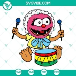 Cartoons, SVG Files, Baby Animal Muppet SVG Download, Muppet Babies SVG 2