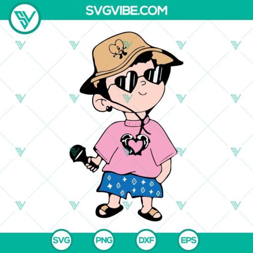 baby bad bunny svg un verano sin ti svg bad bunny bucket hat svg un verano sin ti heart svg 3 mockup