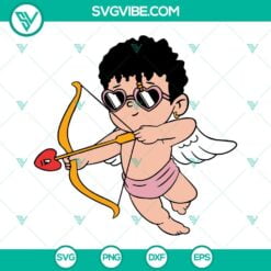 baby benito cupid svg bundle bad bunny cupid svg bad bunny valentines svg digital download 6 mockup 3