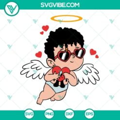 baby benito cupid svg bundle bad bunny cupid svg bad bunny valentines svg digital download 8 mockup