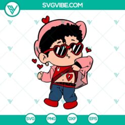 Baby Benito Sad Heart Tattoo SVG Download, Un Verano Sin Ti SVG Image, Love Bad