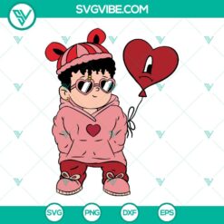 Musics, Valentine's Day, SVG Files, Baby Benito Valentines SVG File, Bad Bunny 18