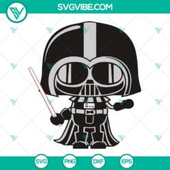 Movies, SVG Files, Baby Darth Vader SVG Images, Mini Darth Vader SVG Image, 7