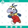 Baby Gonzo Muppet character SVG files perfect for Disney fans. Muppet Babies SVG download with Disney cartoon design in PNG format.