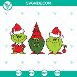 Christmas, SVG Files, Baby Grinch Gnomes SVG Image, Grinch Christmas SVG Images 2