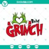 Christmas, SVG Files, Aunt Grinch SVG Files, Grinch Heart Hand SVG File, Aunt 13