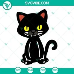 Halloween, SVG Files, Hocus Pocus Cat Twist The Bones And Bend The Back SVG 3