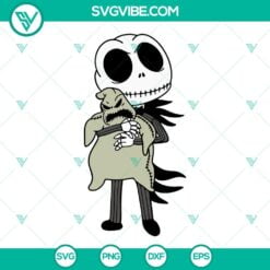 Halloween, Movies, SVG Files, Baby Jack And Oogie Boogie SVG Image, Halloween 2