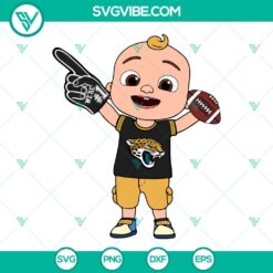 Sports, SVG Files, Baby JJ Cocomelon Cleveland Browns SVG Image PNG DXF EPS 3