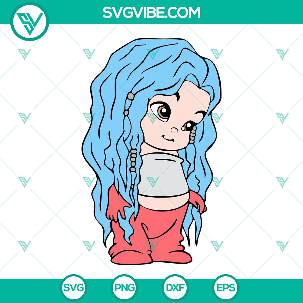 Musics, SVG Files, Baby Karol G SVG File, La Bichota SVG Download, Manana Sera 1