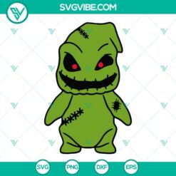 Christmas, SVG Files, Oogie Boogie Christmas SVG Image PNG DXF EPS Cricut 3