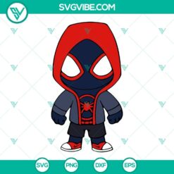 baby miles morales svg bundle spider man svg black spider man svg png dxf eps 8 mockup 1