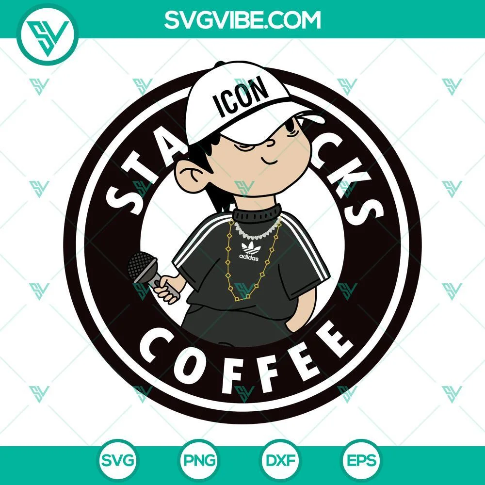 Musics, SVG Files, Baby Peso Pluma SVG Files, Starbucks Logo SVG File, Music 2