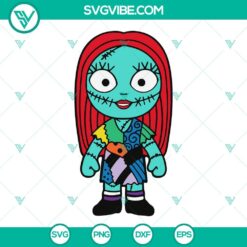 Halloween, Movies, SVG Files, Baby Sally SVG File, Sally The Nightmare Before 3