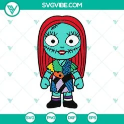 Halloween, Movies, SVG Files, Baby Sally SVG File, Sally The Nightmare Before 2