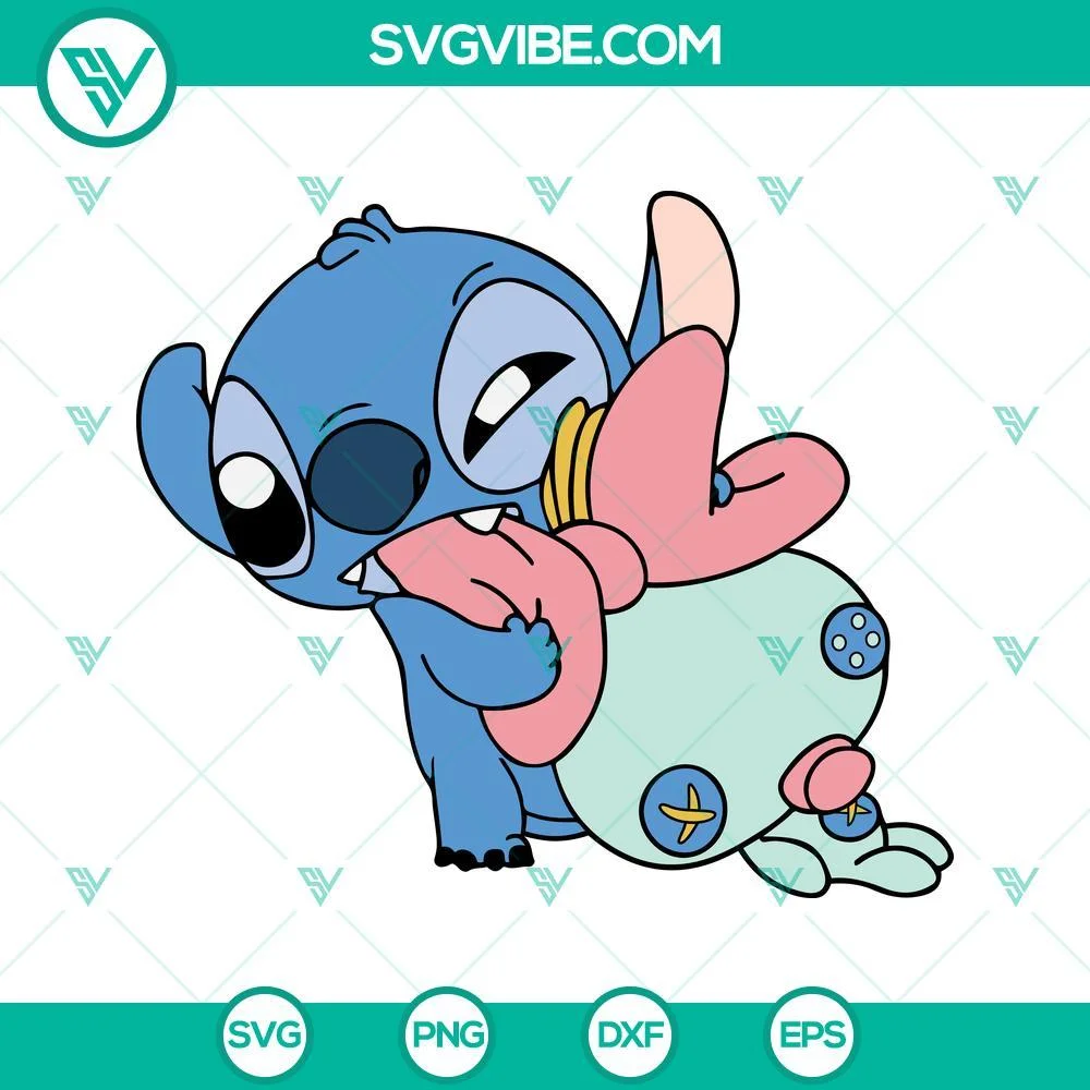 Disney, SVG Files, Baby Stitch SVG Image Bundle, Stitch SVG Download, Baby 2