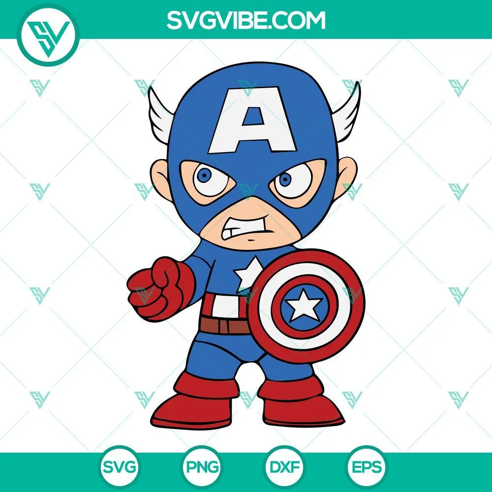 Movies, SVG Files, Baby Superheroes Bundle SVG Download, Baby Avengers SVG 4