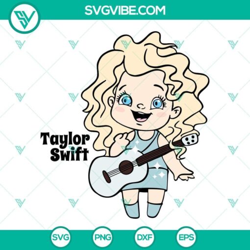 baby taylor swift svg swiftie svg the eras tour svg png dxf eps digital files 10 mockup