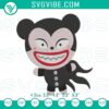 Baby vampire teddy embroidery designs inspired by Nightmare Before Christmas, perfect for Halloween crafts.