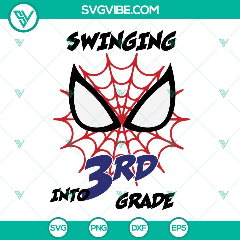 back-to-school-svg-first-day-of-school-svg-spider-web-spiderman-svg-super-hero-bundle-svg-1-mockup.jpg Back to school and first day of school SVG images with Spiderman in spider web design. Great for school supplies.