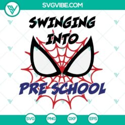 Back To School SVG Images, First Day Of School SVG Images, Spider Web Spiderman 7