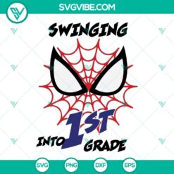 Back To School SVG Images, First Day Of School SVG Images, Spider Web Spiderman 8