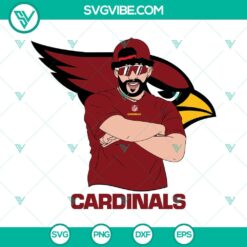 Musics, Sports, SVG Files, Bad Bunny Arizona Cardinals SVG Image DXF EPS PNG 10