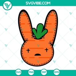 Easter, Musics, SVG Files, Una Pascua Sin Ti SVG File, Sad Heart Bunny SVG 4