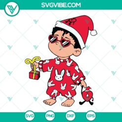 Bad Bunny Christmas SVG Files, Baby Benito Christmas SVG Images, Un Verano Sin