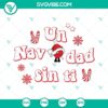 Bad Bunny Christmas SVG with Una Navidad Sin Ti design, featuring a festive Bad Bunny Xmas theme in vibrant colors.