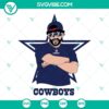 Bad Bunny Dallas Cowboys SVG images for Cricut and Silhouette, perfect vectors for crafting projects in DXF, EPS, and PNG formats.