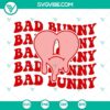 Bad Bunny Dripping Heart SVG and PNG images for Valentine’s Day, ideal for digital download. Perfect for fans and enthusiasts.