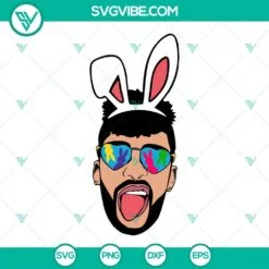 Easter, Musics, SVG Files, Benito Easter Bunny SVG Files, Una Pascua Sin Ti SVG 4