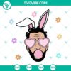 Bad Bunny Easter SVG design with Bubble Gum elements, Benito the Easter Bunny, perfect for crafting projects.