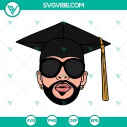 bad bunny graduation svg bad bunny svg graduation cap svg 8 mockup