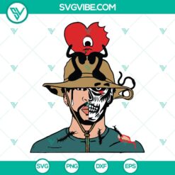 Halloween, Musics, SVG Files, Bad Bunny Halloween SVG Download, Bad Bunny 5