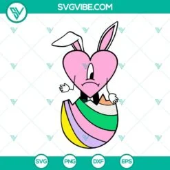 Easter, Musics, SVG Files, Baby Benito Easter SVG Files, Bad Bunny Easter Eggs 4