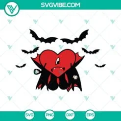 bad bunny heart halloween svg bundle un halloween sin ti svg bad bunny horror heart halloween svg png dxf eps bundle 7 mockup