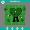 Musics, St Patrick's Day, SVG Files, Bad Bunny Heart St Patrick’s Day SVG 14