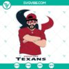 Bad Bunny Houston Texans themed SVG file for Cricut and Silhouette, in DXF, EPS, and PNG formats, ideal for crafting and printing projects.