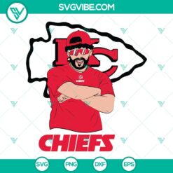 Musics, Sports, SVG Files, Bad Bunny Kansas City Chiefs SVG Files DXF EPS PNG 23