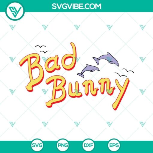 bad bunny logo new album svg un verano sin ti svg bad bunny svg file sublimation for cricut silhouette 8 mockup