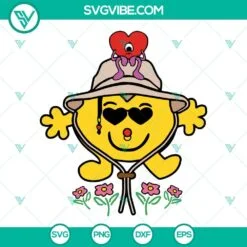 Musics, SVG Files, Bad Bunny Sad Heart SVG Images, Little Miss Bad Bunny 2