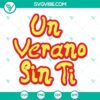 Bad Bunny SVG images bundle featuring "Un Verano Sin Ti" design. Perfect for fans of Bad Bunny.