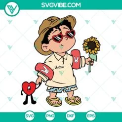 Musics, SVG Files, Bad Bunny Un Verano Sin Ti SVG Image, Baby Benito SVG Image, 2