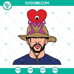 Musics, SVG Files, Bad Bunny Un Verano Sin Ti Svg, Bad Bunny Svg, Un Verano Sin 24